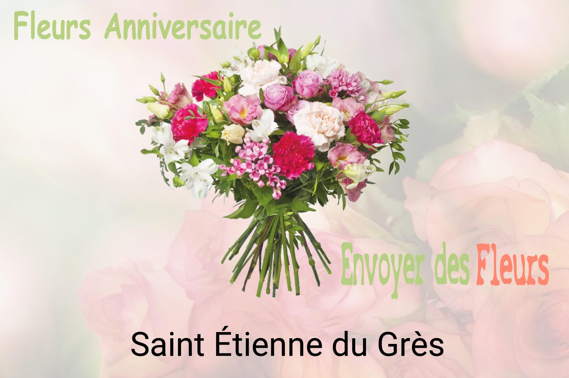 Bouquet de fleurs d’anniversaire livré à Saint-Étienne-du-Grès