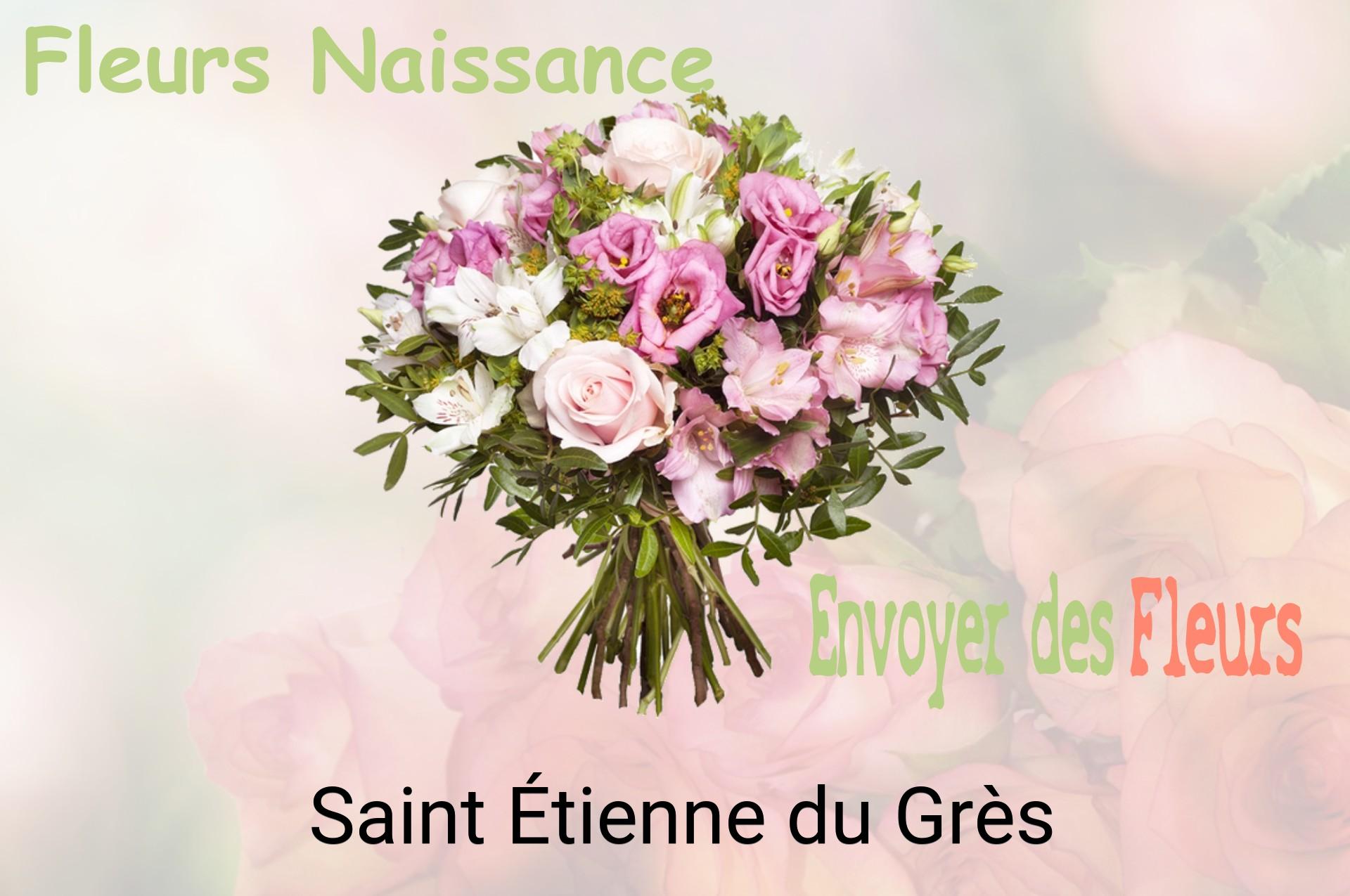 Bouquet de fleurs de naissance livré à Saint-Étienne-du-Grès
